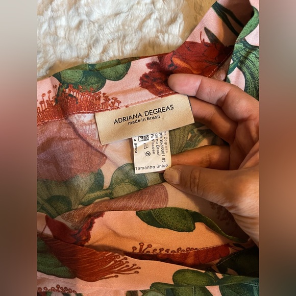 ADRIANA DEGREAS- Fiore Pareo Skirt With Ruffles - Picture 9 of 9